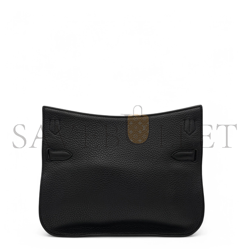 HERMÈS BLACK JYPSIERE 28 TOGO BAG (28*22*12cm) 